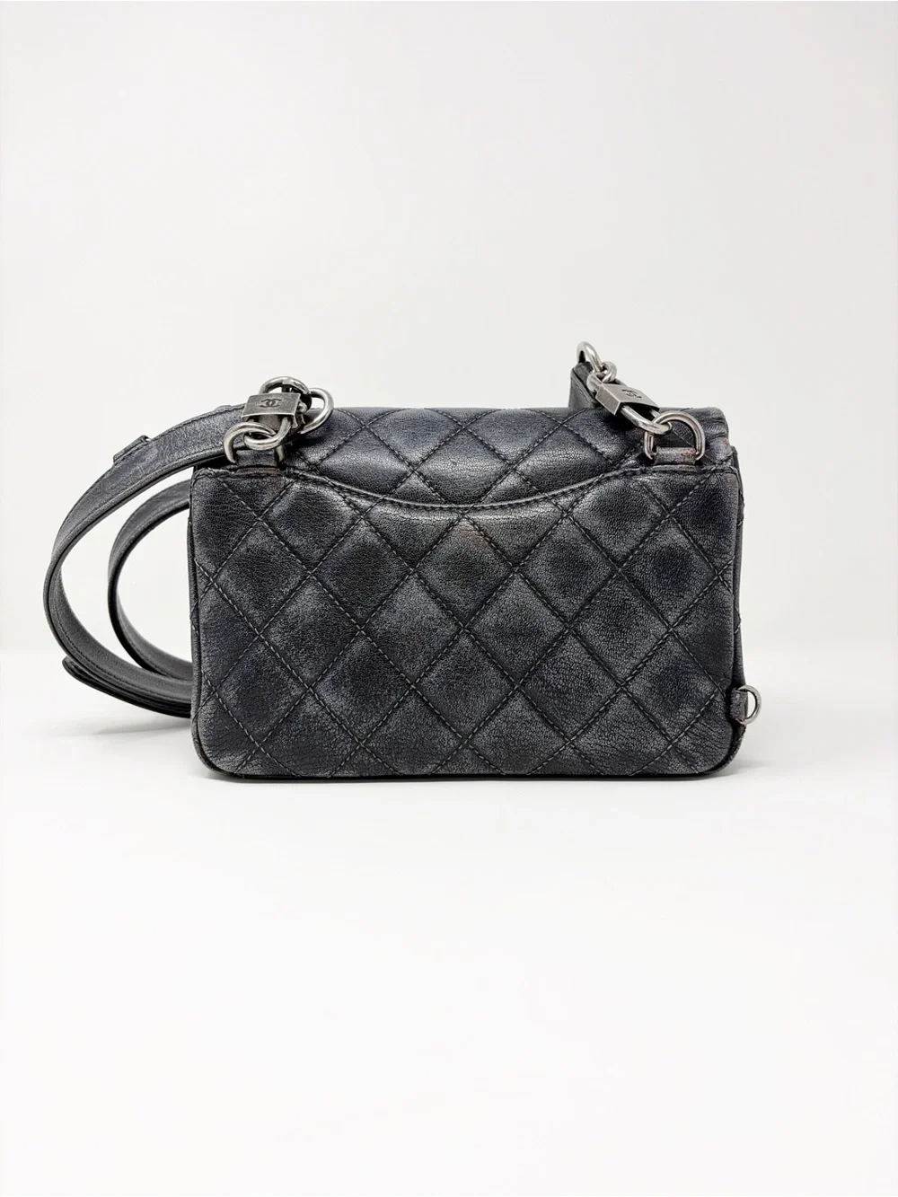 CHANEL Double Carry Small Flap Waist-Crossbody Bag